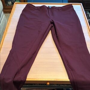 Women’s Burgundy Pants
